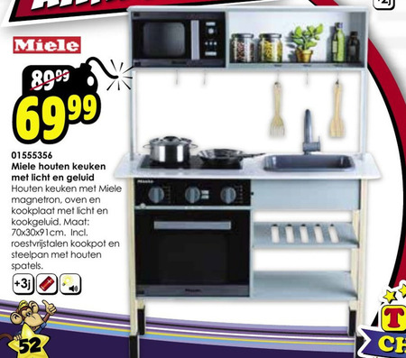 Miele   speelkeukentje folder aanbieding bij  ToyChamp - details