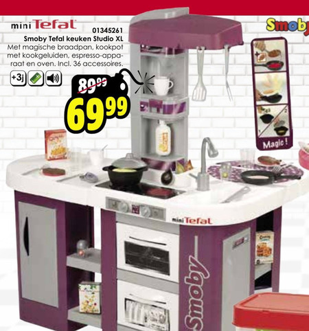 Tefal   speelkeukentje folder aanbieding bij  ToyChamp - details