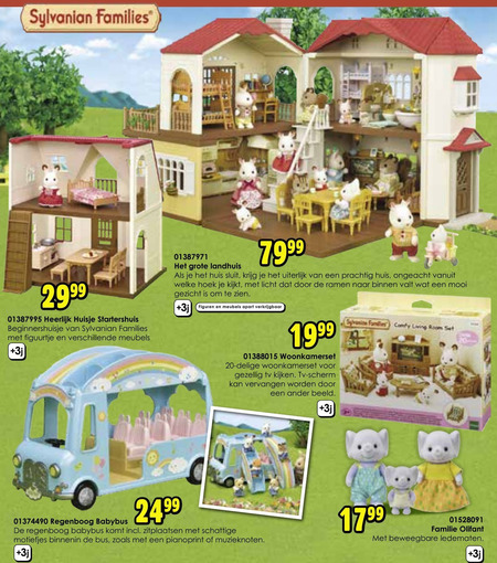 Sylvanian Families   poppetjes, poppenhuis folder aanbieding bij  ToyChamp - details