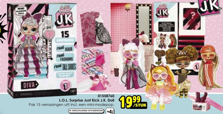 L.O.L. Surprise   poppetjes folder aanbieding bij  ToyChamp - details