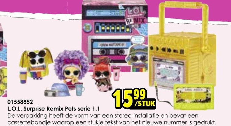 L.O.L. Surprise   poppetjes folder aanbieding bij  ToyChamp - details