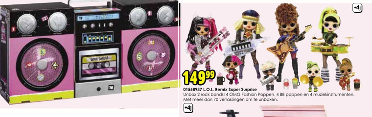 L.O.L. Surprise   poppetjes folder aanbieding bij  ToyChamp - details