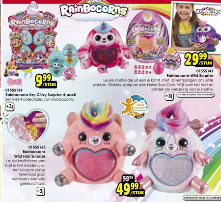 Rainbocorns   poppetjes folder aanbieding bij  ToyChamp - details