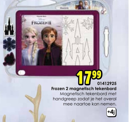 Disney Frozen   tekenbord folder aanbieding bij  ToyChamp - details