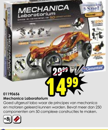 Clementoni   onderzoeksdoos folder aanbieding bij  ToyChamp - details