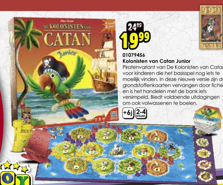 Kolonisten van Catan   kinderspelletje folder aanbieding bij  ToyChamp - details