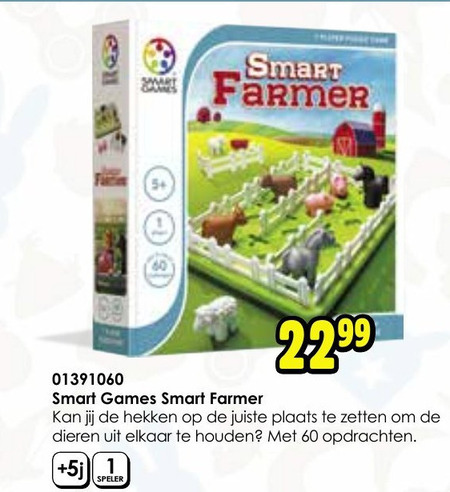 Smart Games   puzzelspelletje folder aanbieding bij  ToyChamp - details