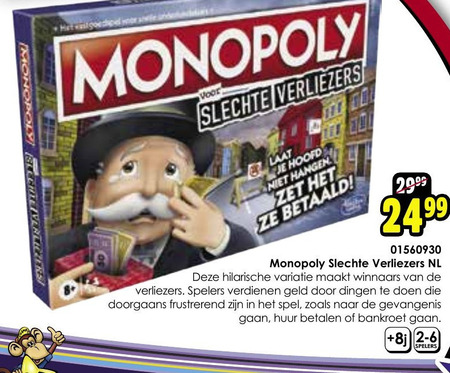 Monopoly   kinderspelletje folder aanbieding bij  ToyChamp - details