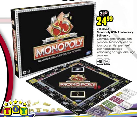 Monopoly   spelletje folder aanbieding bij  ToyChamp - details