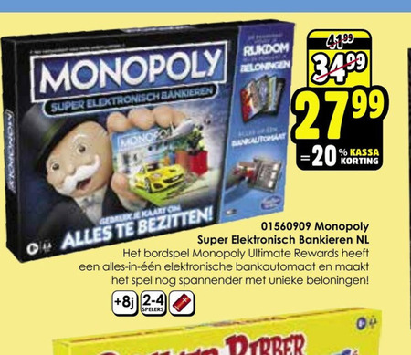 kas Betuttelen marge Monopoly spelletje folder aanbieding bij ToyChamp - details