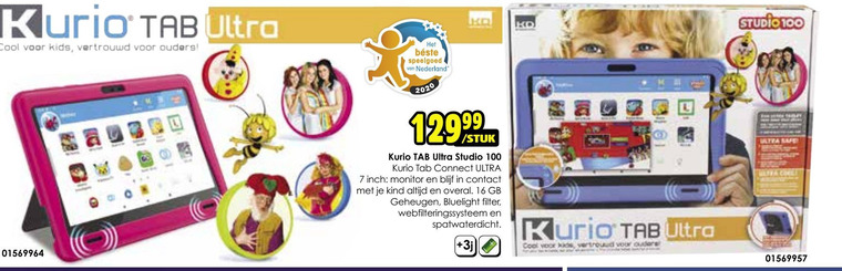 Kurio   kindertablet folder aanbieding bij  ToyChamp - details