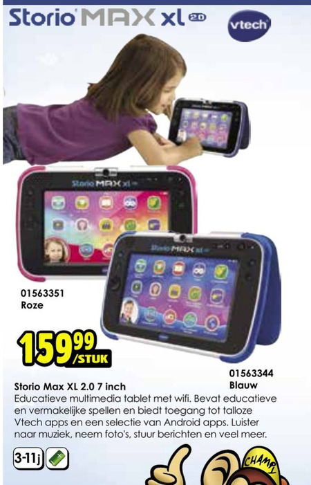 VTech   kindertablet folder aanbieding bij  ToyChamp - details