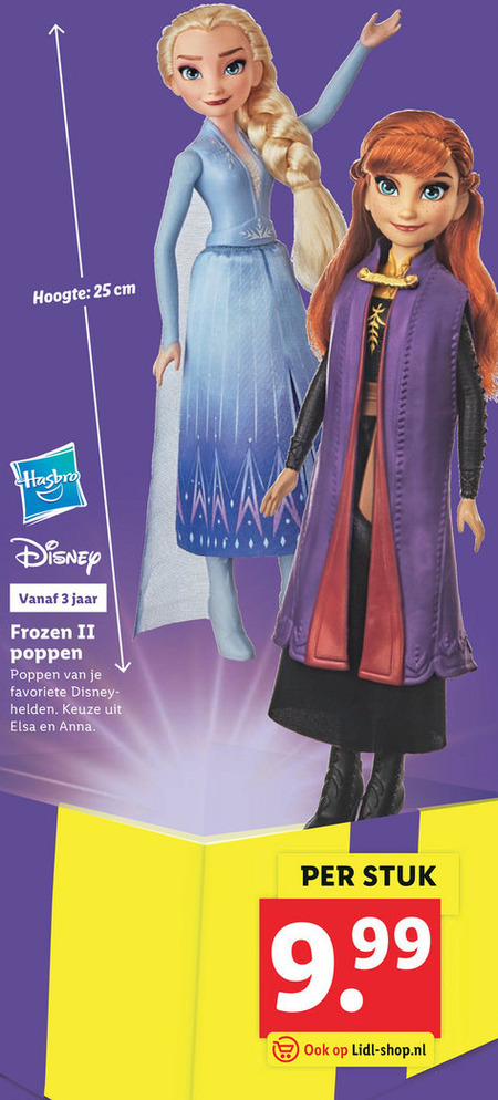 Disney Frozen   tienerpop folder aanbieding bij  Lidl - details