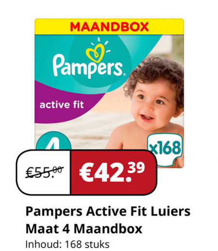 Pampers   luiers folder aanbieding bij  Voordeeldrogisterij.nl - details