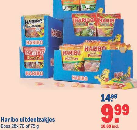 Haribo   snoep folder aanbieding bij  Makro - details