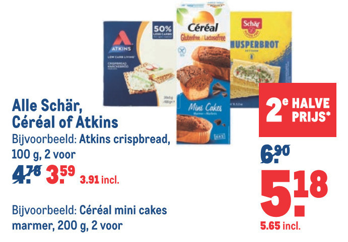 Cereal   glutenvrijassortiment, afslankmaaltijd folder aanbieding bij  Makro - details