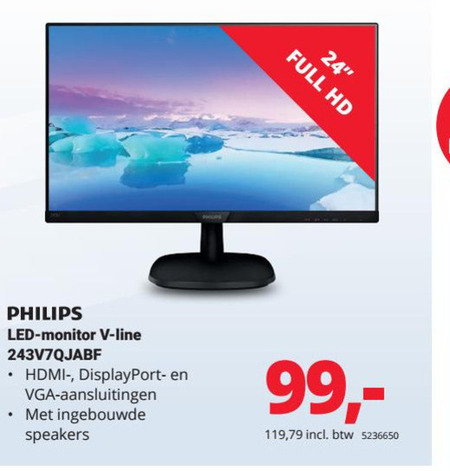 Philips   monitor folder aanbieding bij  Office Centre - details