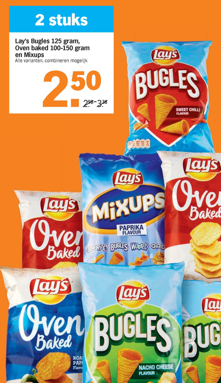 Lays   chips, zoutje folder aanbieding bij  Albert Heijn - details