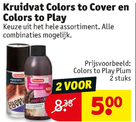 Kruidvat Huismerk   haarkleuring folder aanbieding bij  Kruidvat - details