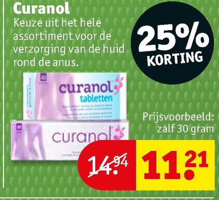 Curanol   huisapotheek folder aanbieding bij  Kruidvat - details