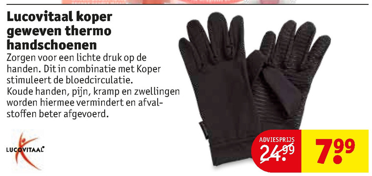 Lucovitaal   handschoenen folder aanbieding bij  Kruidvat - details