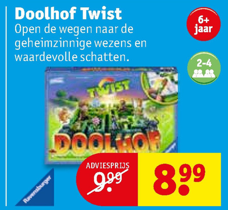 Ravensburger   kinderspelletje folder aanbieding bij  Kruidvat - details