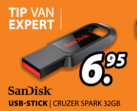 SanDisk   usb stick folder aanbieding bij  Expert - details