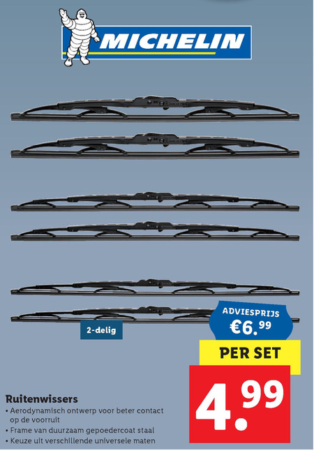 Oneerlijk Machtig tevredenheid ruitenwisserblad folder aanbieding bij Lidl - details