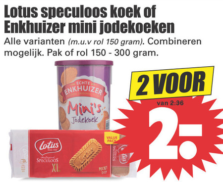 Enkhuizer   koek, speculaas folder aanbieding bij  Dirk - details