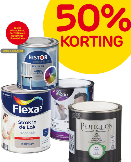 Flexa   lak folder aanbieding bij  Praxis - details