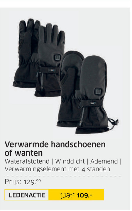 Raap Birma Struikelen dameshandschoenen folder aanbieding bij ANWB - details