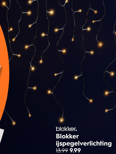 Blokker Huismerk   ijspegelverlichting folder aanbieding bij  Blokker - details