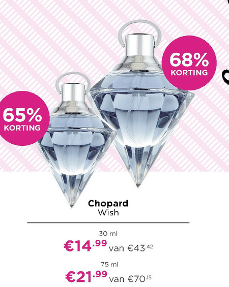 Chopard   eau de parfum folder aanbieding bij  Ici Paris XL - details