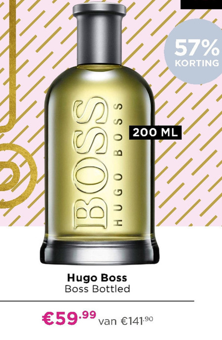 Hugo Boss   eau de toilette folder aanbieding bij  Ici Paris XL - details