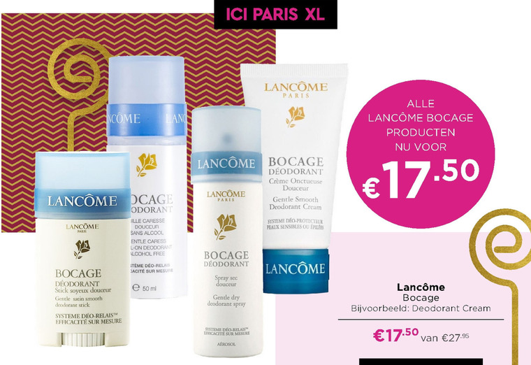 deodorant folder aanbieding bij Ici Paris XL details