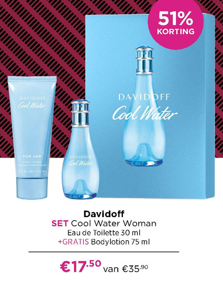 Davidoff   parfum geschenkset folder aanbieding bij  Ici Paris XL - details