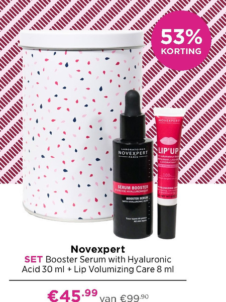 Novexpert   huidserum folder aanbieding bij  Ici Paris XL - details