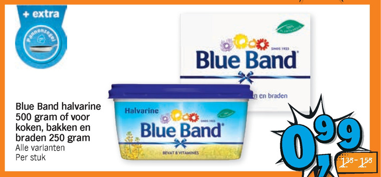 Blue Band   margarine, olie en vetten folder aanbieding bij  Albert Heijn - details