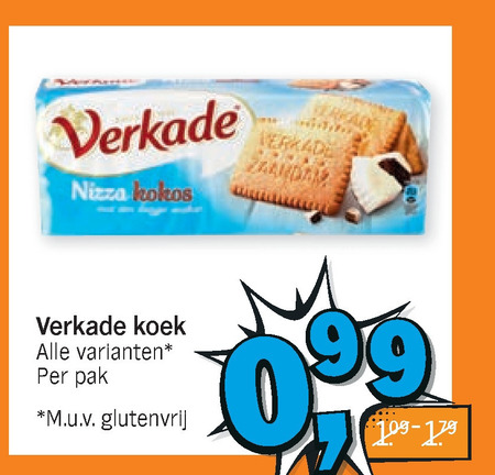 Verkade   biscuits folder aanbieding bij  Albert Heijn - details