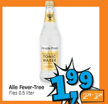 Fever Tree   frisdrank folder aanbieding bij  Albert Heijn - details