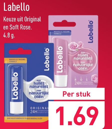 Labello   lippenbalsem folder aanbieding bij  Aldi - details