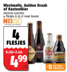 Westmalle   speciaalbier folder aanbieding bij  Poiesz - details