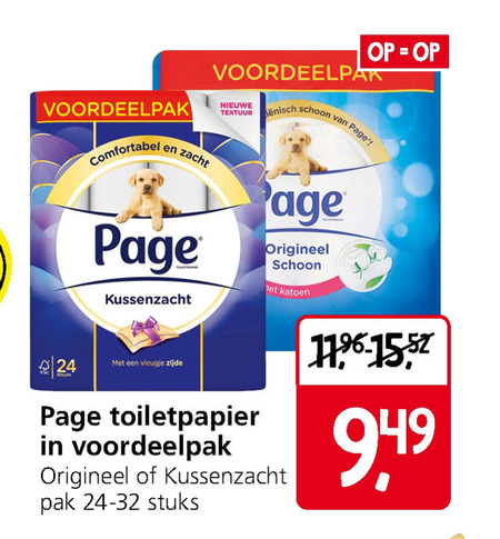 Page   toiletpapier folder aanbieding bij  Jan Linders - details