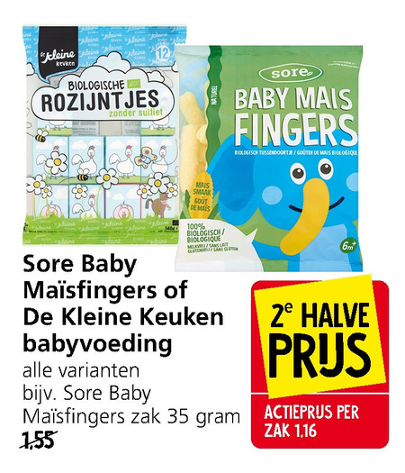 Sore   babyvoeding folder aanbieding bij  Jan Linders - details