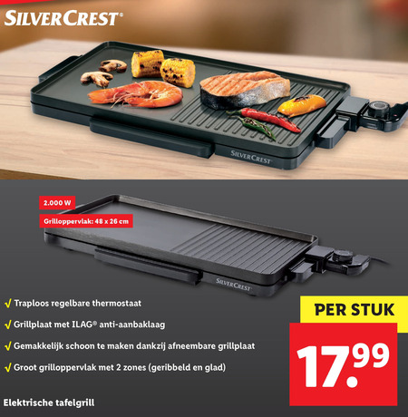 tafelgrill folder aanbieding bij Lidl - details