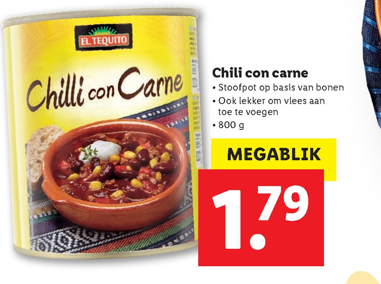 El Tequito   bonen folder aanbieding bij  Lidl - details