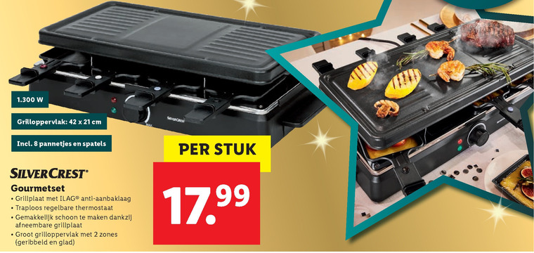 SilverCrest   gourmetset folder aanbieding bij  Lidl - details