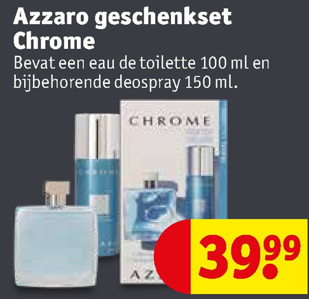 Azzaro   parfum geschenkset folder aanbieding bij  Kruidvat - details