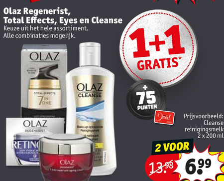 Olaz   gezichtsverzorging, anti-rimpel creme folder aanbieding bij  Kruidvat - details