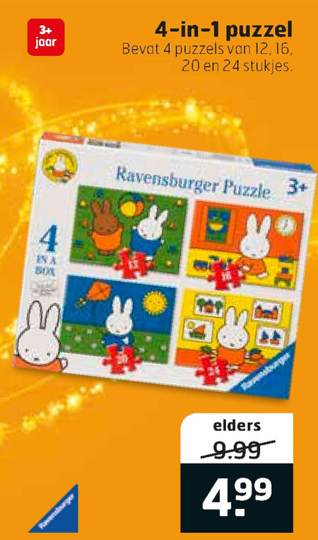 Ravensburger   legpuzzel folder aanbieding bij  Trekpleister - details